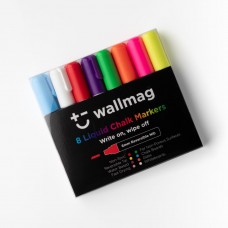 Liquid Chalk Marker Pens (Set of eight) Flourescent colours