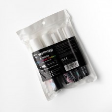 Liquid White Chalk Marker Pens Pack of 5 (Variety of sizes) 