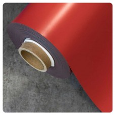 0.85mm x 620mm Red Matt magnetic material