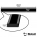 Bisichef 350mm Black Prof. Strength Knife Rack