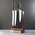 BMKB19 Acacia Soft Touch Knife Block