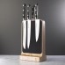 BMKB19 Ash Soft Touch Knife Block