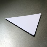 0.85mm Triangle 160mm x 160mm x160mm White Gloss
