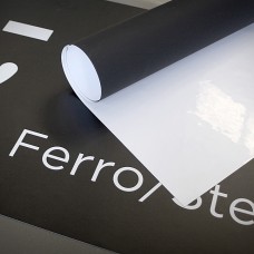 0.18mm x 1270mm HD Ferro PET White Matt