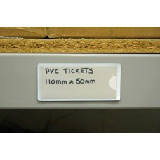 Magnetic label holders 110mm x 50mm