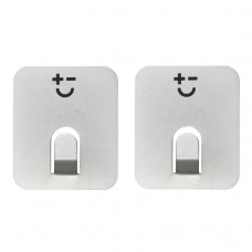 Key Hooks - two pieces (silver)