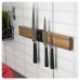 Bamboo Magnetic Knife Rack